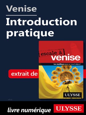 cover image of Venise--Introduction pratique